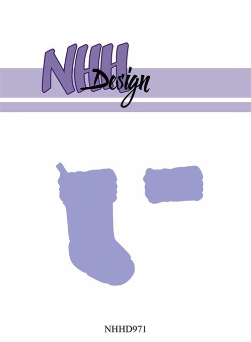 NHH Design dies Christmas sock 3,6x6cm